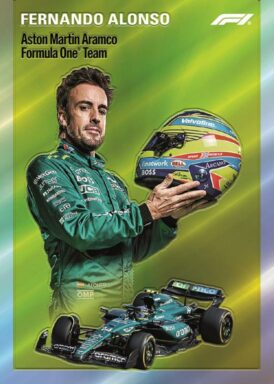 2024 TOPPS Chrome Formula 1 Racing Cards - 1954 Topps Insert Fernando Alonso