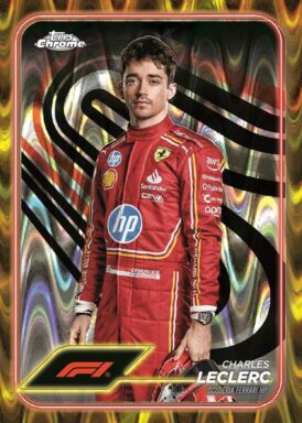 2024 TOPPS Chrome Formula 1 Racing Cards - Base Card Charles Leclerc