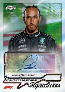 2024 TOPPS Chrome Formula 1 Racing Cards - Circuit Masters Signatures Lewis Hamilton