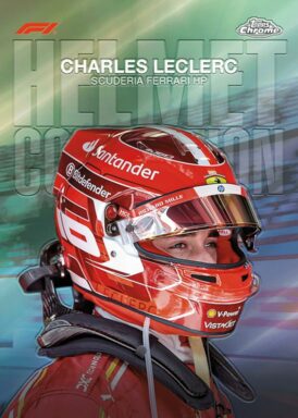 2024 TOPPS Chrome Formula 1 Racing Cards - Helmet Collection Charles Leclerc