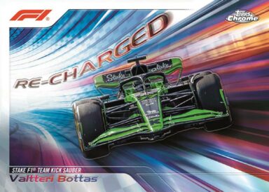 2024 TOPPS Chrome Formula 1 Racing Cards - Re-Charged Insert Valtteri Bottas