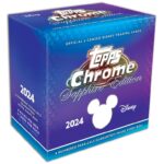 2024 TOPPS Chrome Sapphire Edition Disney Trading Cards - Hobby Box