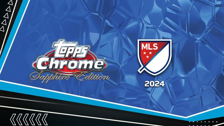 2024 TOPPS Chrome Sapphire Edition Major League Soccer Cards - Header