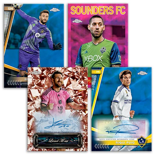 2024 TOPPS Chrome Sapphire Edition Major League Soccer Cards - Cards Preview