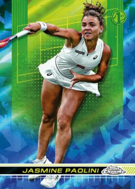 2024 TOPPS Chrome Sapphire Edition Tennis Cards - Base Card Jasmine Paolini