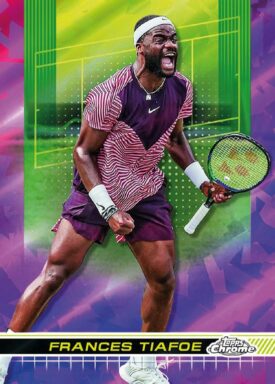 2024 TOPPS Chrome Sapphire Edition Tennis Cards - Base Card Frances Tiafoe