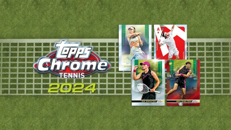 2024 TOPPS Chrome Tennis Cards - Header