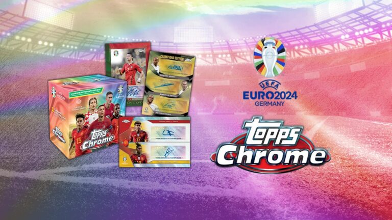 2024 TOPPS Chrome UEFA Euro Soccer Cards - Header