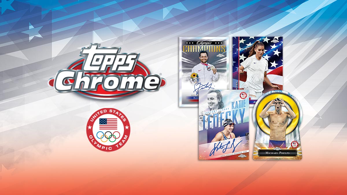 2024 TOPPS Chrome US Olympic & Paralympic Team Hopefuls Sports Cards - Header