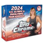 2024 TOPPS Chrome US Olympic & Paralympic Team Hopefuls Sports Cards - Hobby Box