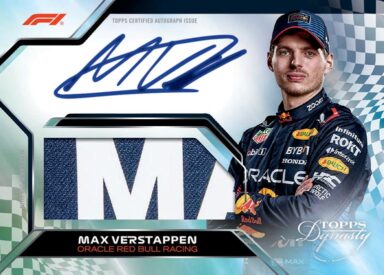 2024 TOPPS Dynasty Formula 1 Racing Cards - Autograph Flag Card Max Verstappen