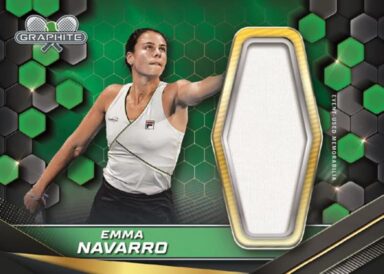 2024 TOPPS Graphite Tennis Cards - Graphite Relic Emma Navarro