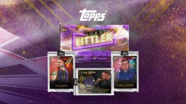 2024 TOPPS Luke Littler Rookie Season Darts Cards - Header