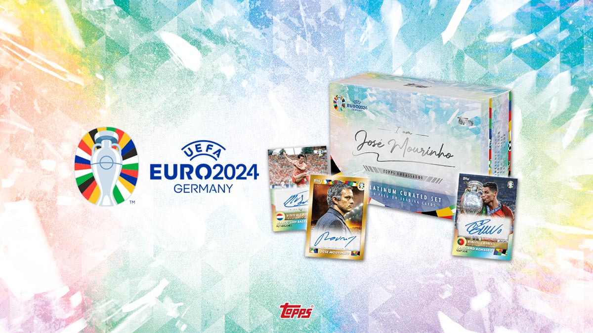 2024 TOPPS Platinum UEFA Euro I am José Mourinho Curated Set Soccer Cards - Header