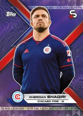 2024 TOPPS Superstars Major League Soccer Cards - Base Parallel Xherdan Shaqiri