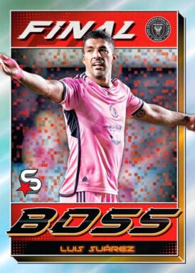 2024 TOPPS Superstars Major League Soccer Cards - Final Boss Insert Luis Suarez