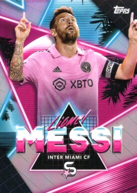 2024 TOPPS Superstars Major League Soccer Cards - World's Greatest Insert Lionel Messi