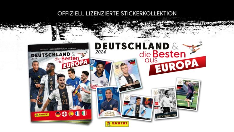 Panini Deutschland & die Besten aus Europa 2024 Sticker - Header
