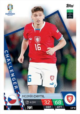 TOPPS UEFA Euro 2024 Match Attax Trading Card Game - Challenger Card - Mojmir Chytil