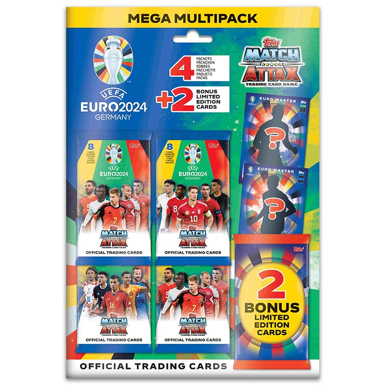 TOPPS UEFA EURO 2024 Match Attax Trading Card Game collectosk