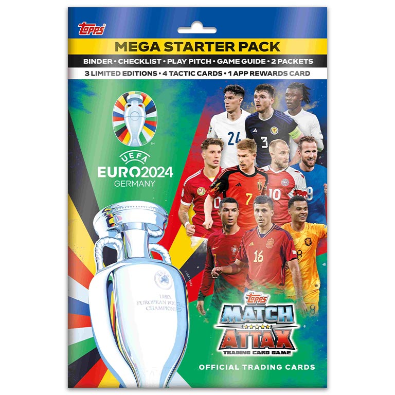 TOPPS UEFA EURO 2024 Match Attax Trading Card Game collectosk