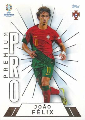 TOPPS UEFA Euro 2024 Match Attax Trading Card Game - Premium Pro Limited Edition Card - Joao Felix
