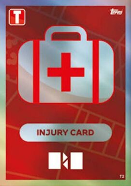 TOPPS UEFA Euro 2024 Match Attax Trading Card Game - Tactic Card - Injury