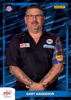 2025 PANINI PDC World Championship Darts Cards - Base Parallel Gary Anderson