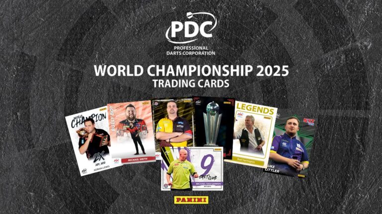 2025 PANINI PDC World Championship Darts Cards - Header