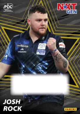 2025 PANINI PDC World Championship Darts Cards - Next Generation Autograph Josh Rock