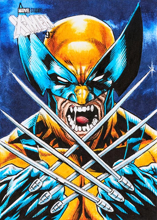 2025 TOPPS Finest Marvel Studios XMen '97 Trading Cards collectosk