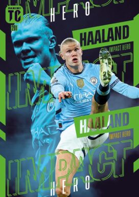 PANINI FIFA Top Class 2025 Soccer Cards - Impact Hero Erling Haaland