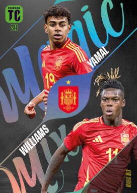 PANINI FIFA Top Class 2025 Soccer Cards - Magic Mix Lamine Yamal / Nico Williams