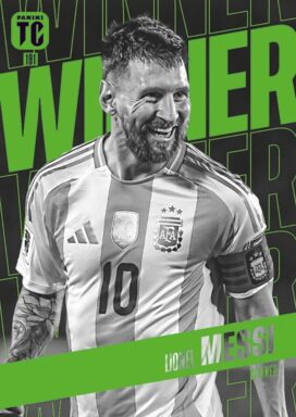 PANINI FIFA Top Class 2025 Soccer Cards - Winner Lionel Messi