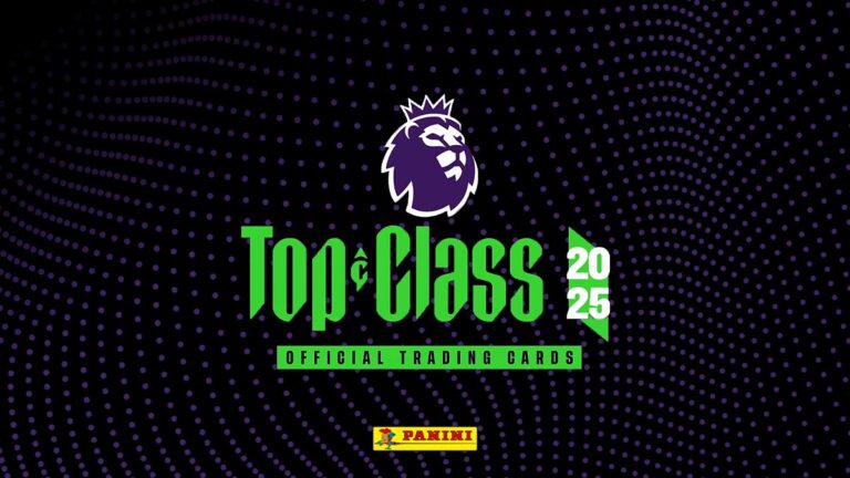 PANINI Premier League Top Class 2025 Soccer Cards - Header